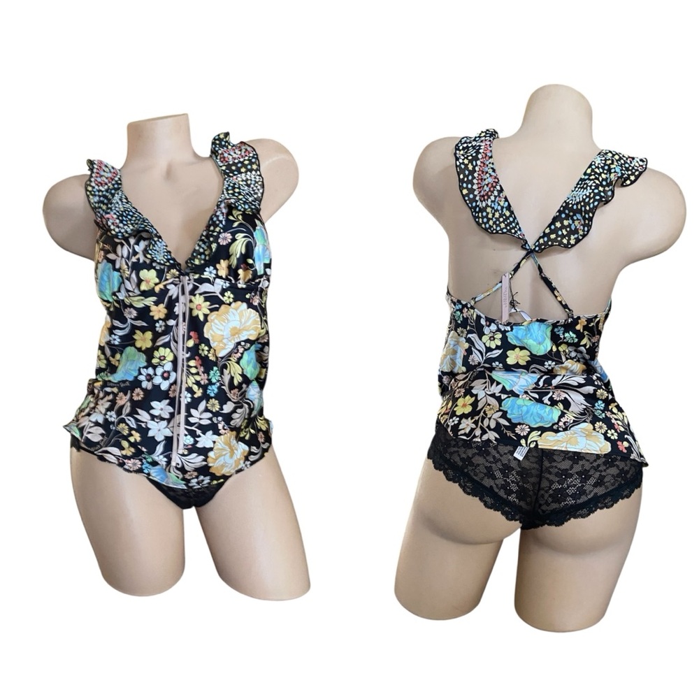 Victoria Secret Pajama set   Multi Floral New with tag medium